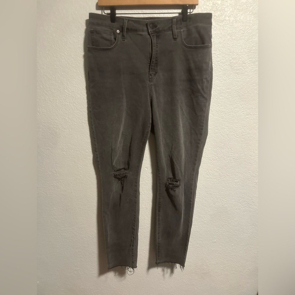 Madewell high rise curvy skinny jeans